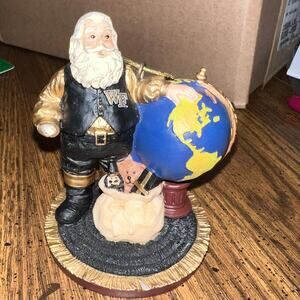 Wake Forest University ‘07 Special Delivery Santa Christmas Ornament with Globe